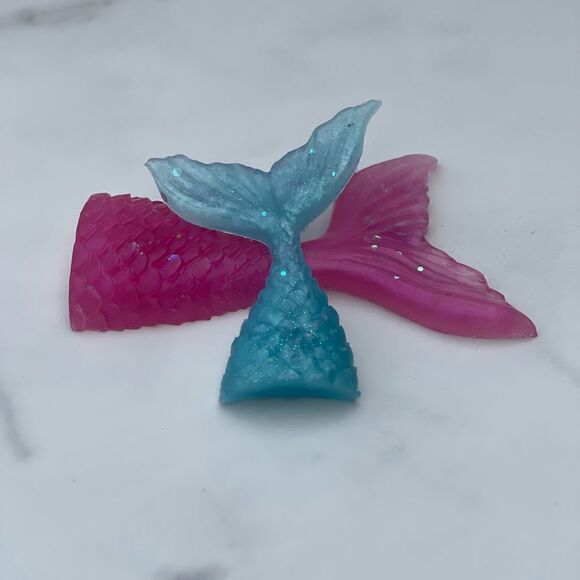 Fin Fun mermaid mini soap bars- Set of 4 - Picture 2 of 7